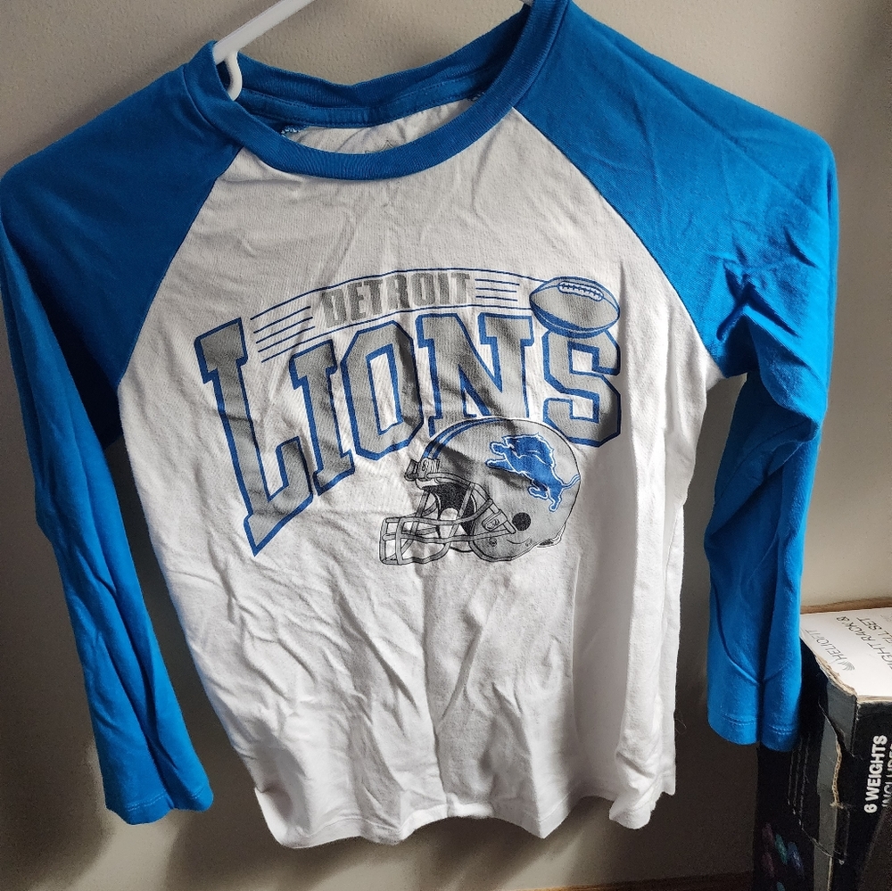 YL NFL Lions long sleeve shirt